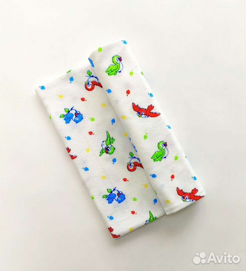 Пелёнки детские фланелевые для девочки мальчика