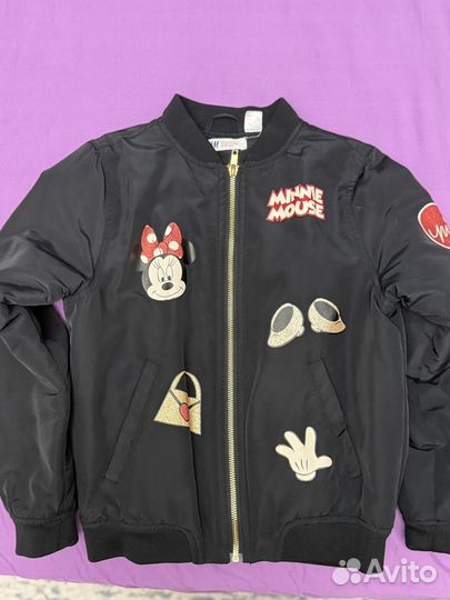 Куртка- бомбер h&m 140 размер