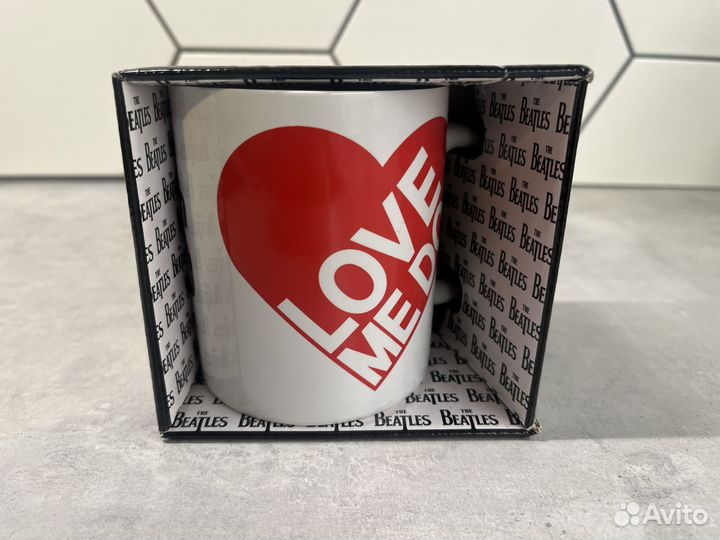 Кружка the Beatles Love Me Do (новая)