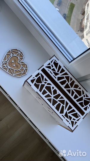 Свадебный банк и подставка под кольца