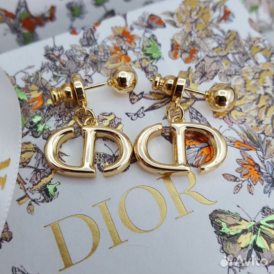Серьги Dior