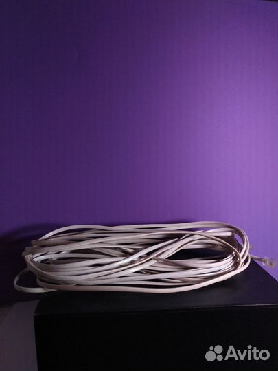 Патчкорд Ethernet кабель почти 10 метров