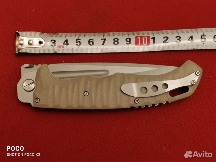 Нож, сталь D-2, HRC60, Original, подшипник