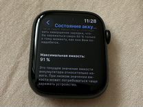 Часы apple watch 7 45 mm green