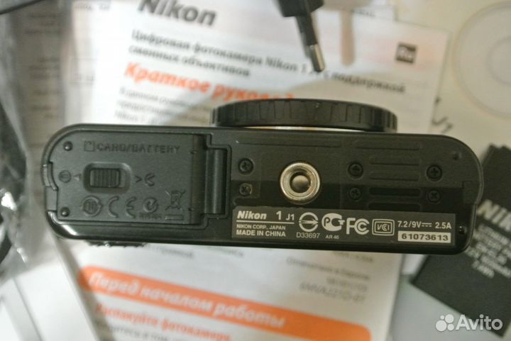 Nikon 1j1 без объектива