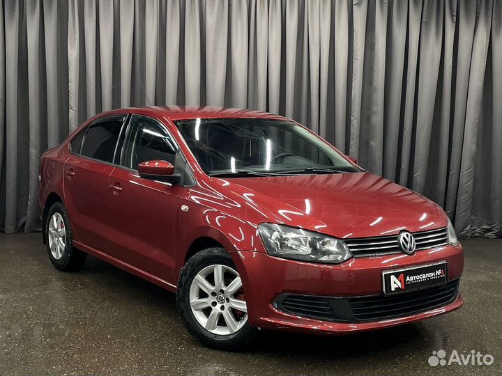 Volkswagen Polo 1.6 AT, 2011, 234 000 км