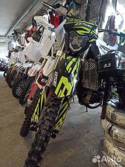 Кроссовый мотоцикл BSE Z7-300e 21/18 green blast
