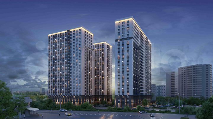 Квартира-студия, 28,2 м², 7/25 эт.