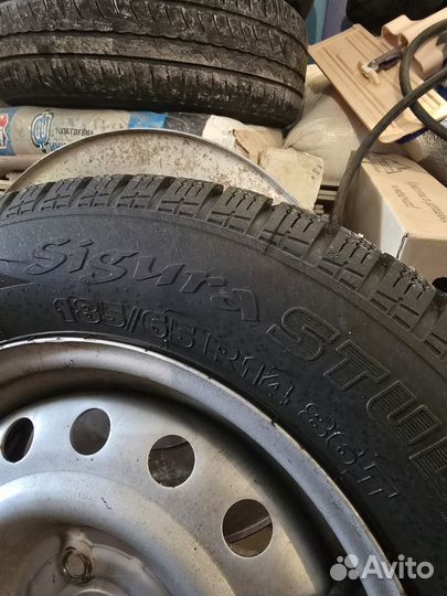 Зимние колеса r14 бу