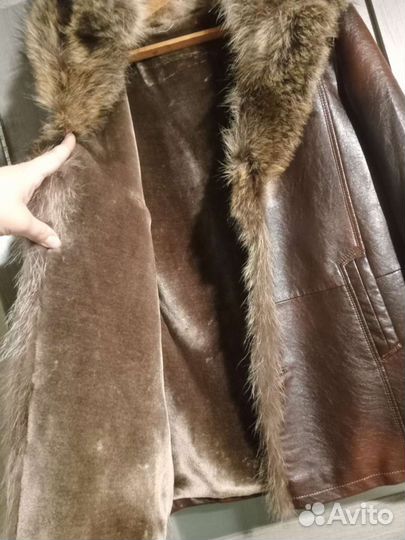 Дубленка натуральная мужская