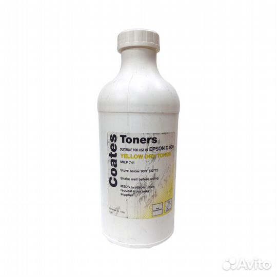 Тонер Epson Aculaser C900 / С1900 Coates Yellow 15