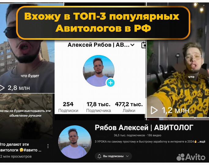 Готовый бизнес на Авито