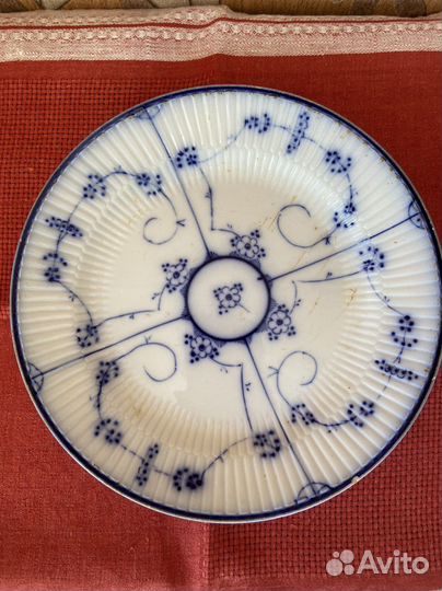 Антикварные тарелки Кузнецовский фарфор