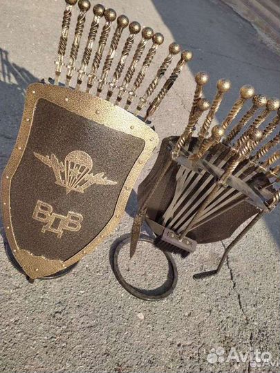 Вдв подставка для шампуров