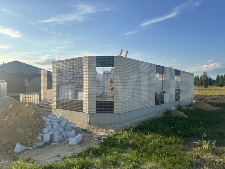 Коттедж 110 м² на участке 10 сот.