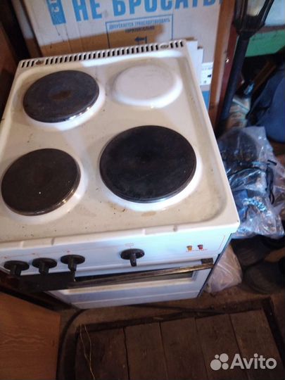 Плита электрическая бу с духовкой