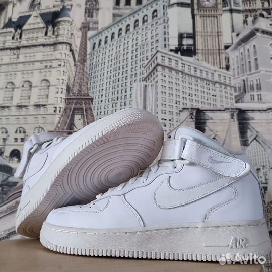 Кеды кроссовки Nike Air Force 1 Mid 07 Оригинал