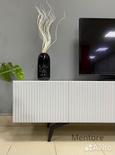 Тумба тв Bravo с фрезеровкой (конструктор)