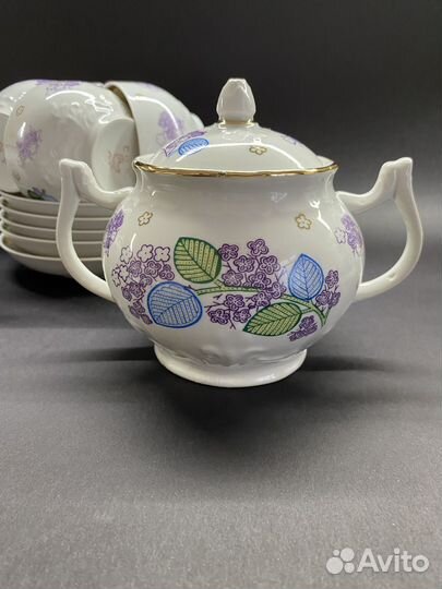 Чайный сервиз Вербилки СССР