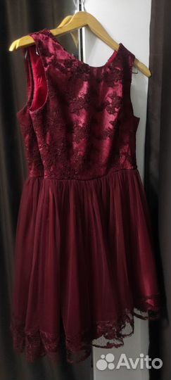 Красное платье на выпускной/вечер
