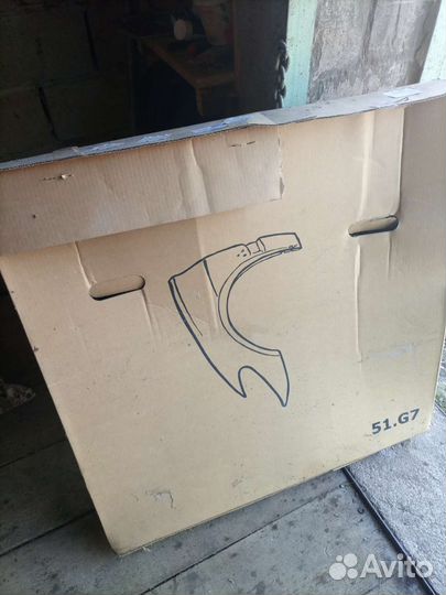 Крыло правое новое Peugeot Partner, от 2012