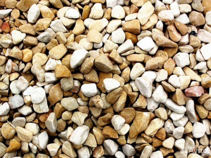 Щебень, песок