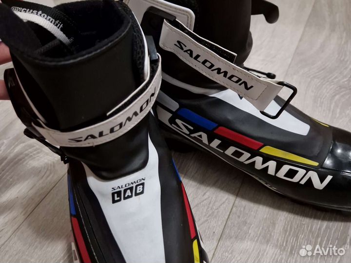 Лыжные ботинки salomon sns