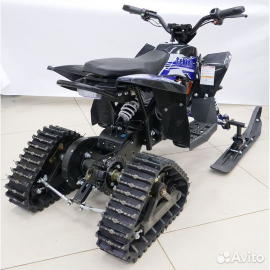 Снегоход-квадроцикл Электро Gekkon Snow 1300W