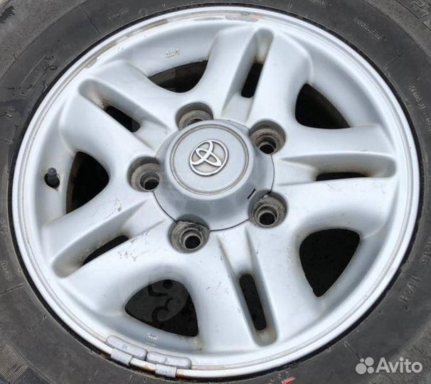 4шт колпаки для дисков Toyota Land Cruiser 100