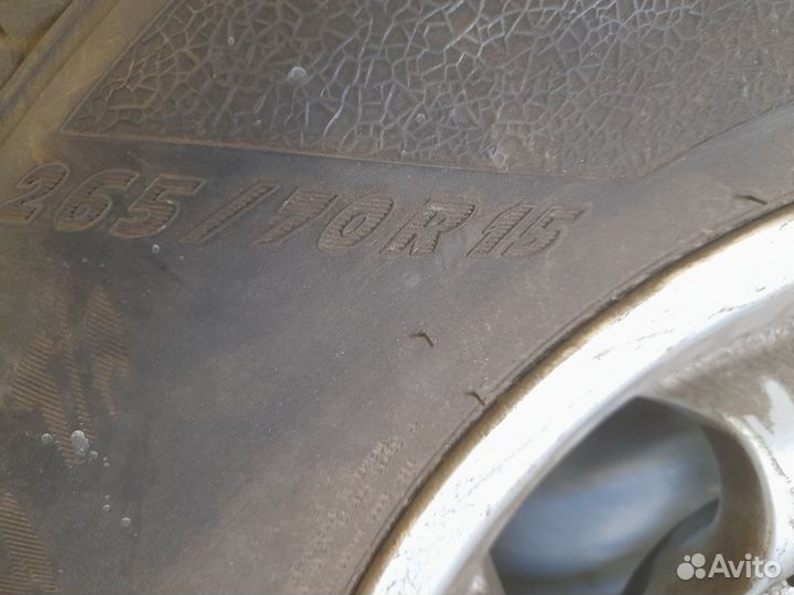 Колесо r15 на митсубиши