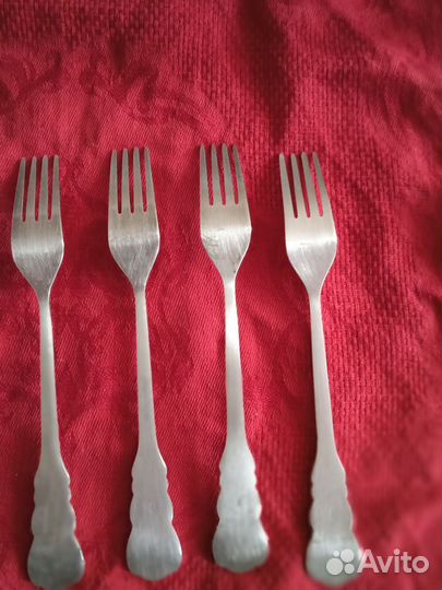 Ложки вилки посеребрение