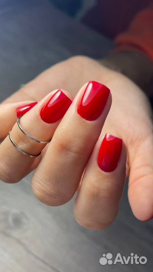 Маникюр наращивание