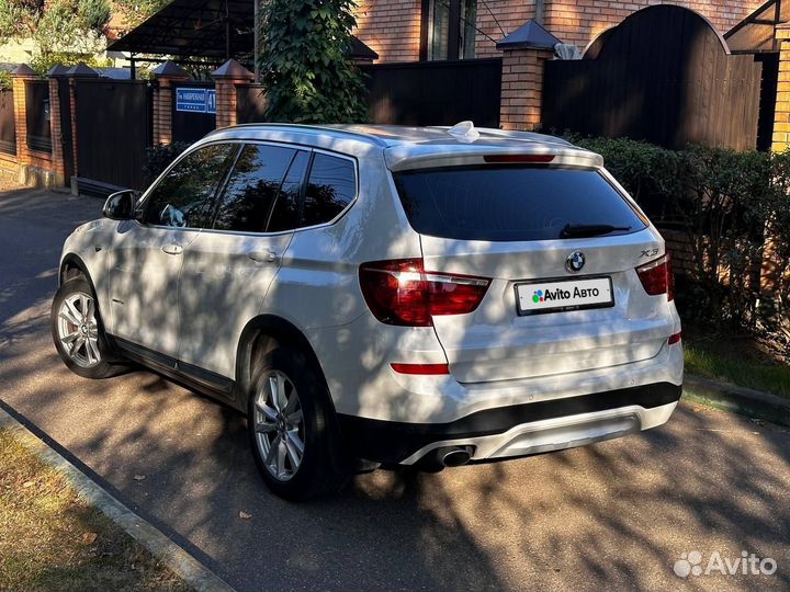 BMW X3 2.0 AT, 2017, 144 000 км