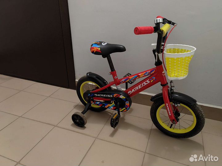 Велосипед на возраст 3-5лет