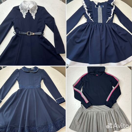 Школьные нарядные платья 140