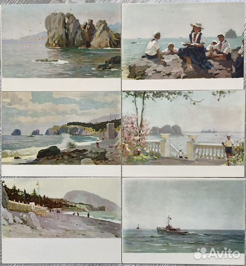 Набор открыток СССР 1961 г