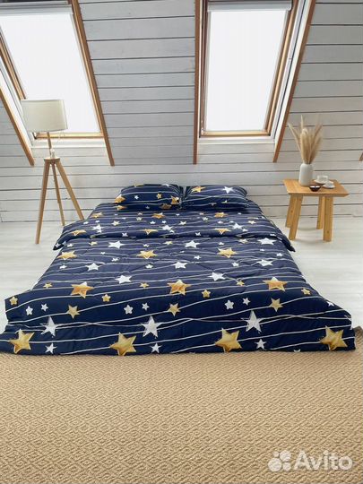 Белье постельное с готовым одеялом