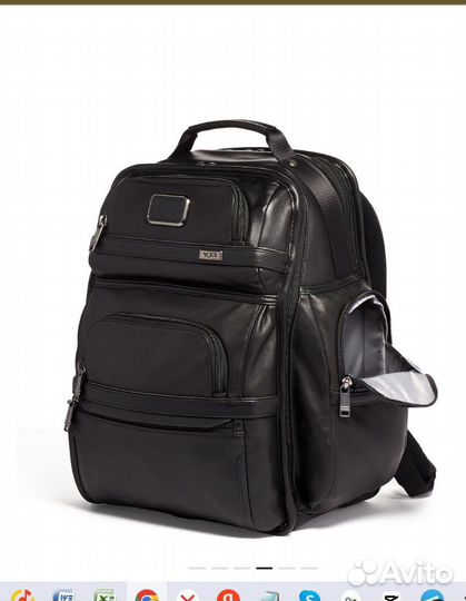 Рюкзак Tumi Brief Pack PU leather