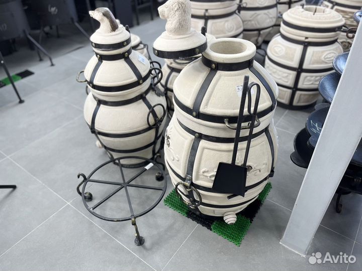 Тандыр Аполлон с откидной крышкой