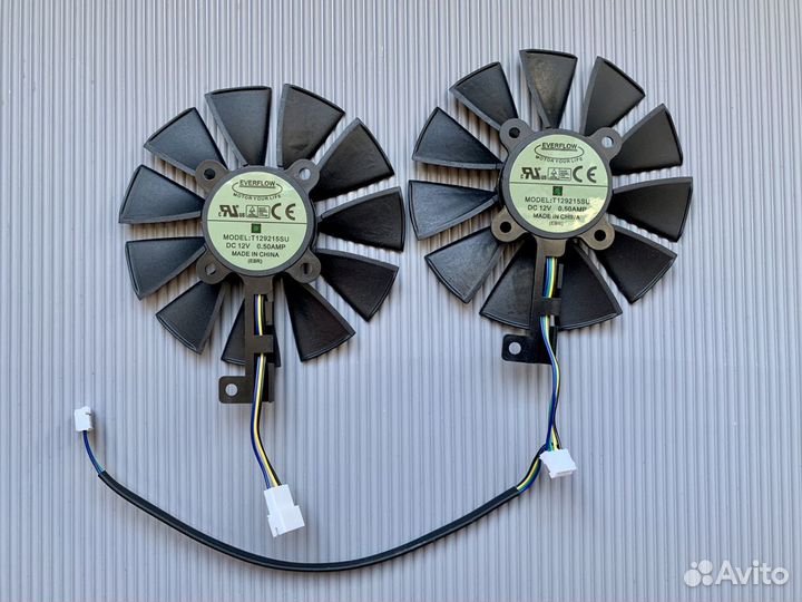 Кулер T129215SU для Asus (88mm) - пара