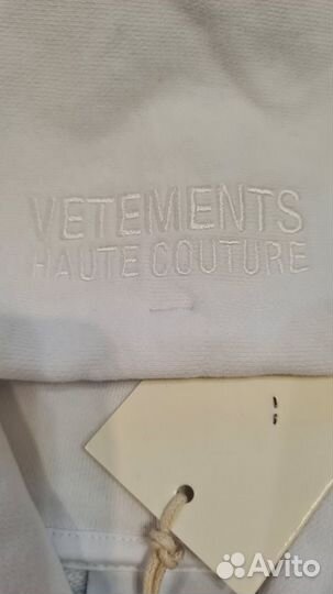 Худи Vetements Maison De Couture Oversize Unisex H