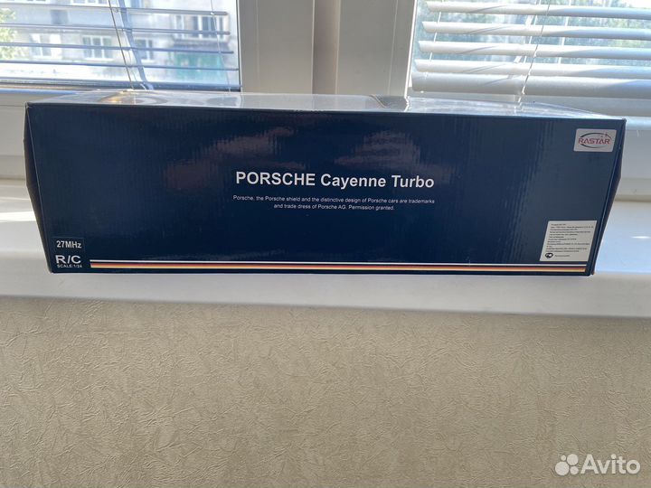 Машинка на радиоуправлении Porsh cayen turbo