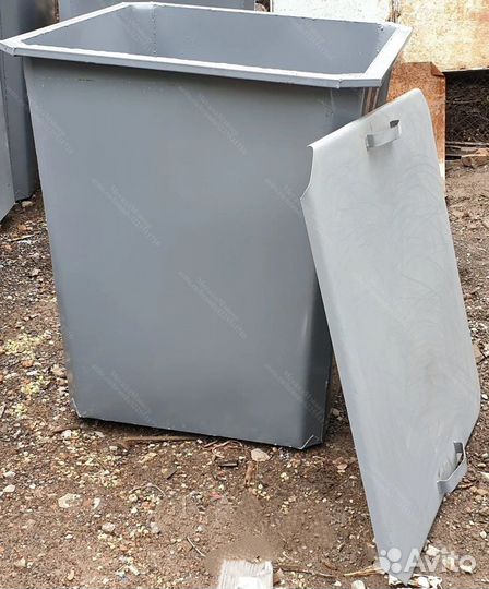 Контейнер для мусора с крышкой 0,75 м3 К а1655