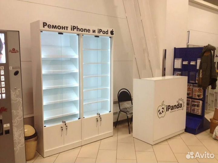 Торговые витрины с подсветкой