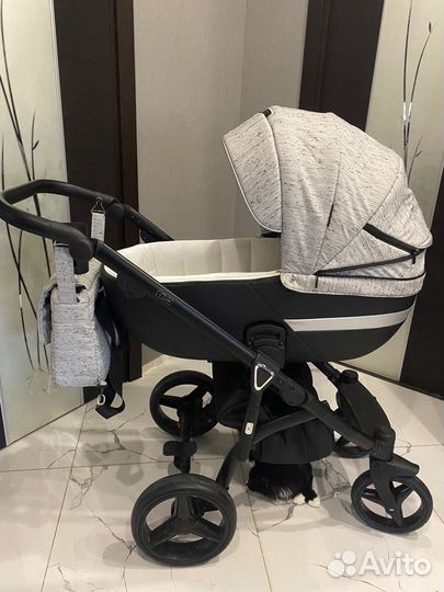 Коляска 2 в 1 adamex cortina