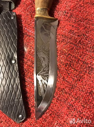 Нож охотничий ручной работы