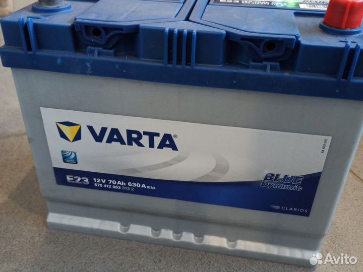 Аккумулятор АКБ Varta 70Ah