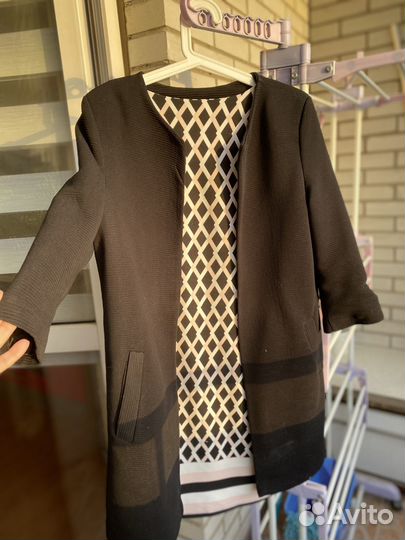 Платье женское + кардиган рукав 3/4 размер 44-46