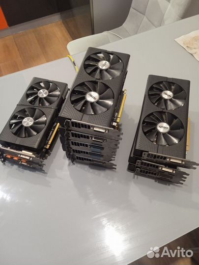Продаю видеокарты RX470, 570, 580