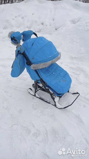 Санки коляска ника